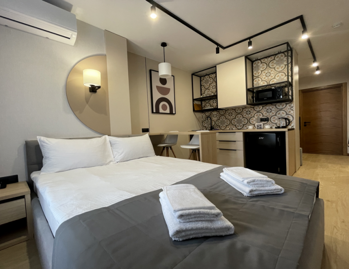 1-комнатные апартаменты студия Студия № 7 - Апарт-отель Apart Hotel-BRAUN / БРАУН Барнаул