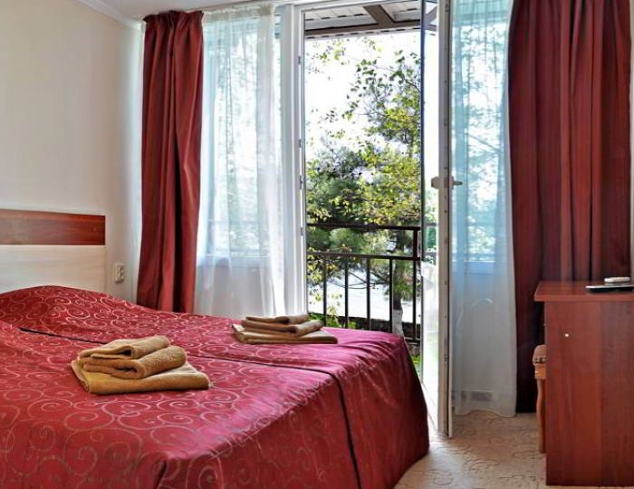 Двухместный номер (бунгало 1, 2 этаж) - Гостиничный комплекс «Торнадо»