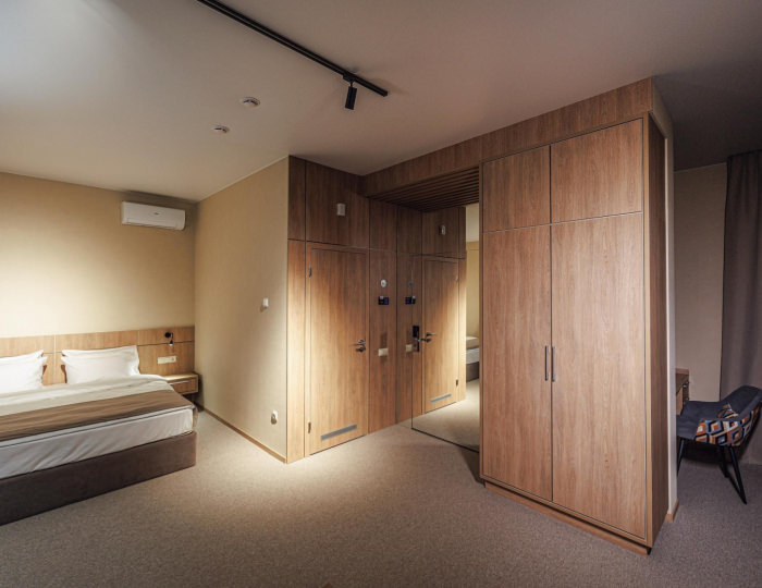 Номер комфорт с 1 двуспальной кроватью - Отель «Пион» Геленджик