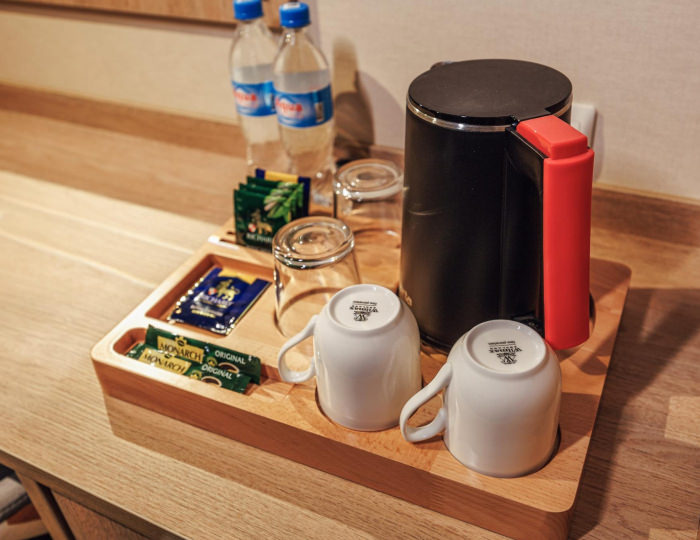 Номер комфорт с 1 двуспальной кроватью с балконом - Отель «Пион» Геленджик