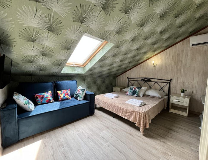 4-местный номер стандарт (мансарда) - Отель «Бали Вилла» Геленджик