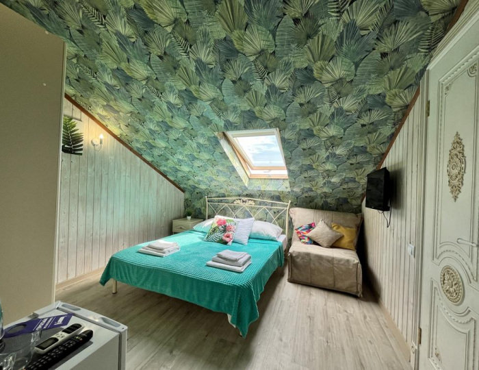 3-местный номер стандарт (мансарда) - Отель «Бали Вилла» Геленджик