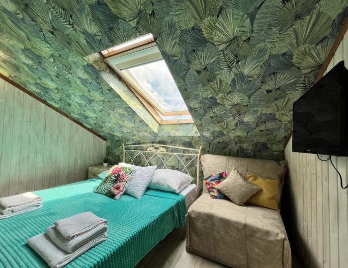 3-местный номер стандарт (мансарда) - Отель «Бали Вилла» Геленджик