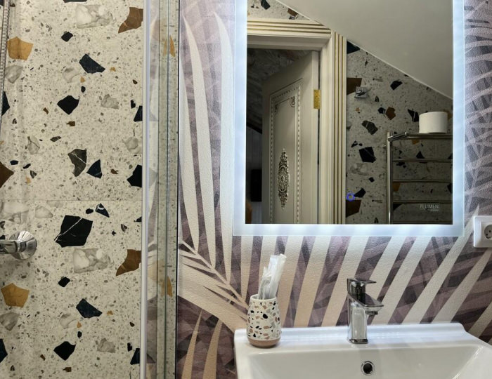 Номер стандарт с 1 двуспальной кроватью (мансарда) - Отель «Бали Вилла» Геленджик