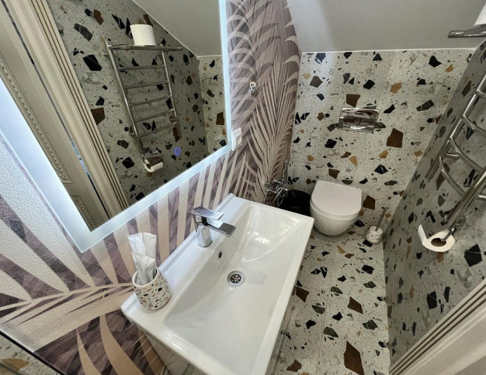 Номер стандарт с 1 двуспальной кроватью (мансарда) - Отель «Бали Вилла» Геленджик