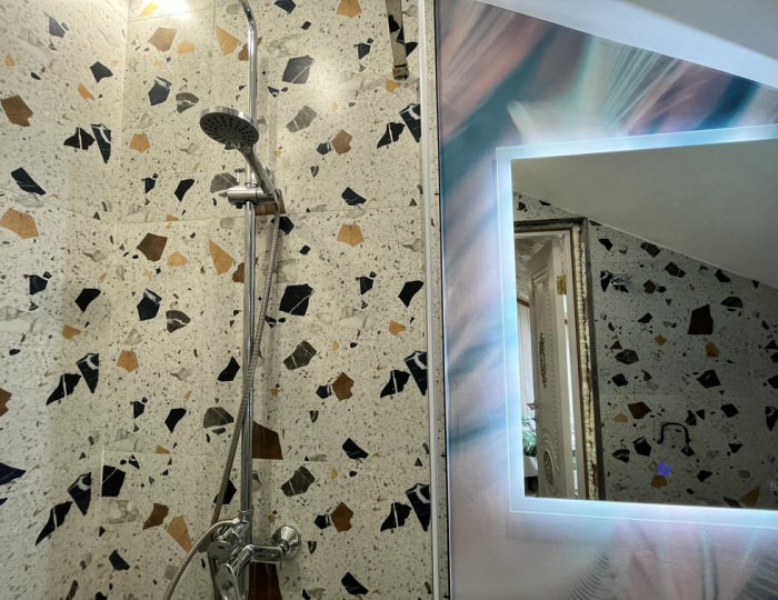 Номер стандарт с 2 односпальными кроватями (мансарда) - Отель «Бали Вилла» Геленджик