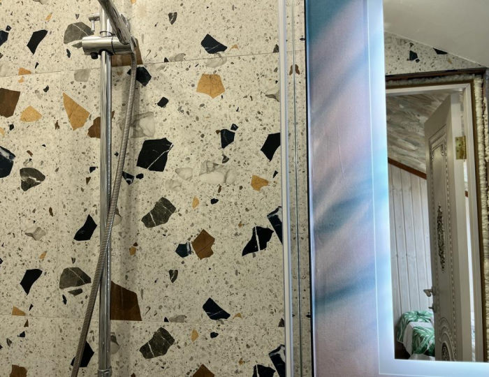 Номер стандарт с 2 односпальными кроватями (мансарда) - Отель «Бали Вилла» Геленджик