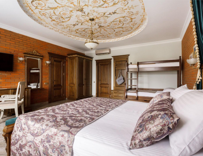 Номер делюкс с 1 двуспальной кроватью - Отель «Даховская слобода» Даховская