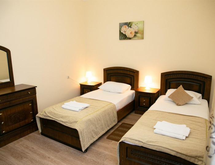 Номер стандарт с 2 односпальными кроватями (мансарда) - Отель «Седьмое небо» Лаго-Наки