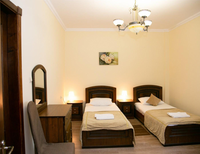 Номер стандарт с 2 односпальными кроватями (мансарда) - Отель «Седьмое небо» Лаго-Наки