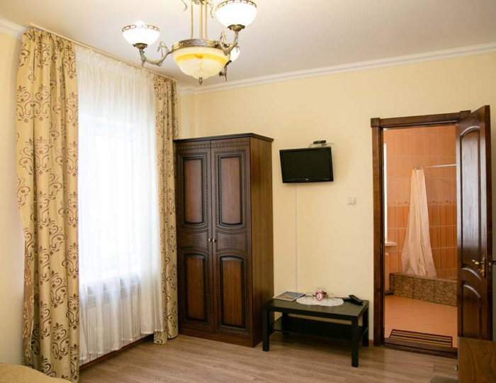 Номер стандарт с 1 двуспальной кроватью - Отель «Седьмое небо» Лаго-Наки