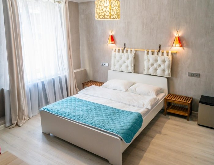 Номер комфорт стандарт с 1 двуспальной кроватью (с завтраком) - Апарт-отель «Пик 3456» Петропавловск-Камчатский