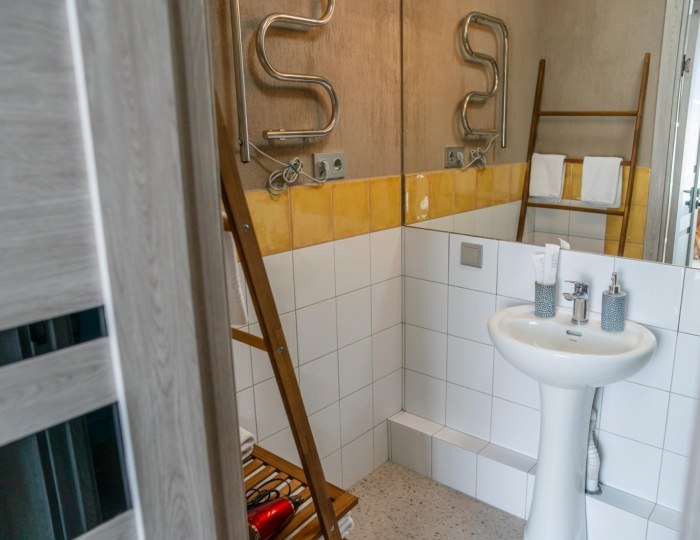 Номер студия комфорт с 1 двуспальной кроватью (с завтраком) - Апарт-отель «Пик 3456» Петропавловск-Камчатский