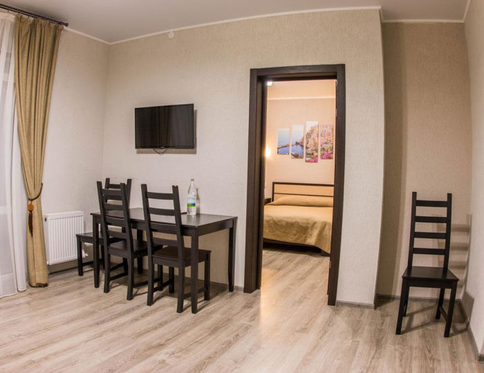 2-комнатные апартаменты стандарт - Загородный отель «Каштан» Даховская