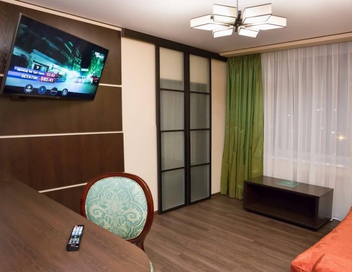 Номер люкс с 1 двуспальной кроватью - Гостиница «Авача» Петропавловск-Камчатский