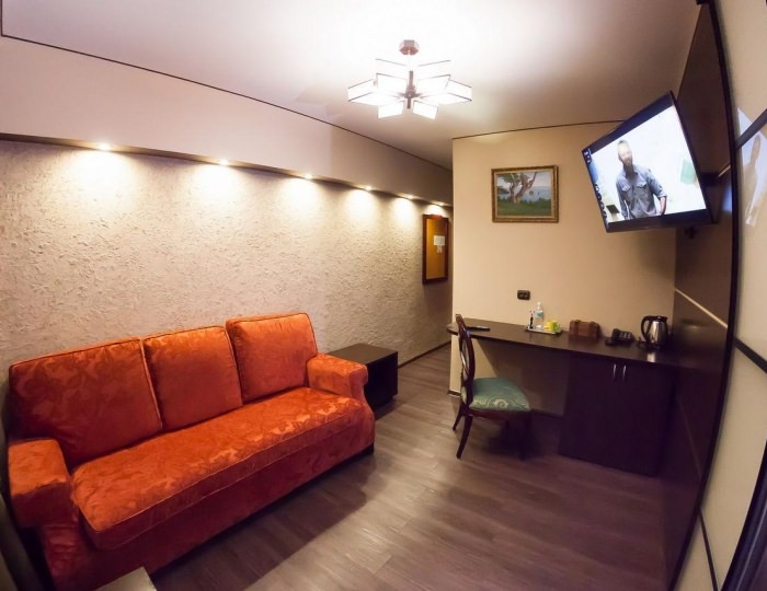 Номер люкс с 1 двуспальной кроватью - Гостиница «Авача» Петропавловск-Камчатский