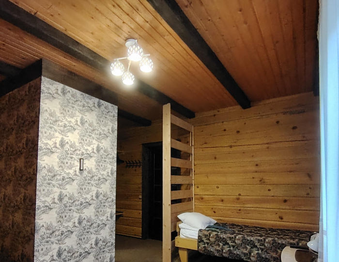 Комната стандарт с 1 двуспальной кроватью - Гостевой дом «Горная Пчела» Белокуриха