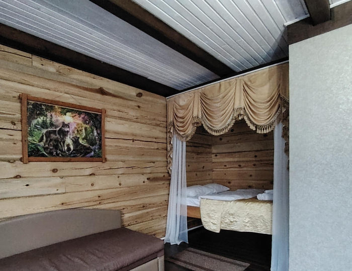 Комната комфорт с 1 двуспальной кроватью - Гостевой дом «Горная Пчела» Белокуриха