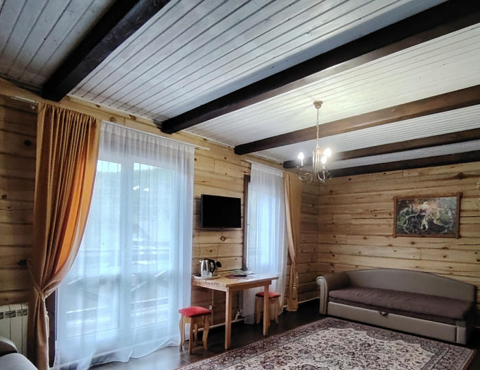 Комната комфорт с 1 двуспальной кроватью - Гостевой дом «Горная Пчела» Белокуриха