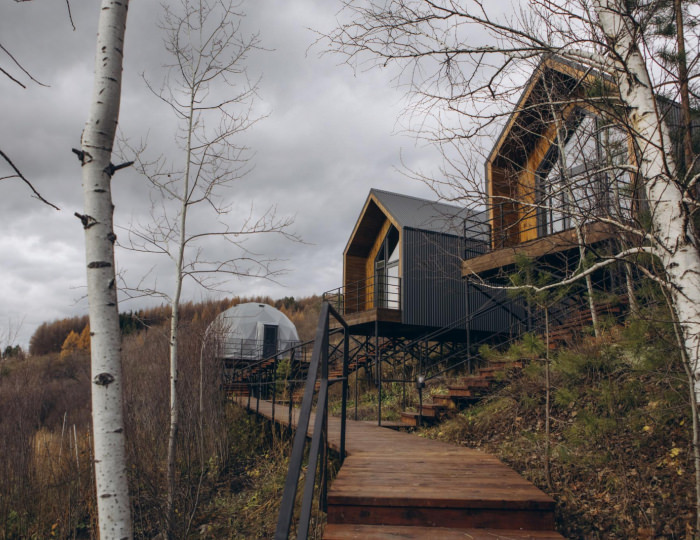 Коттедж премиум - Глэмпинг «11 Гор Алтая» Белокуриха