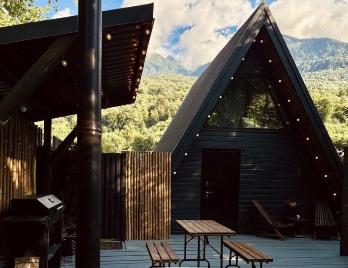 Коттедж «Шалаш & Баня» Красная Поляна