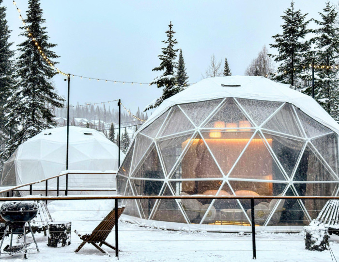 Глэмпинг Купольный отель Harmonia / Гармония Шерегеш