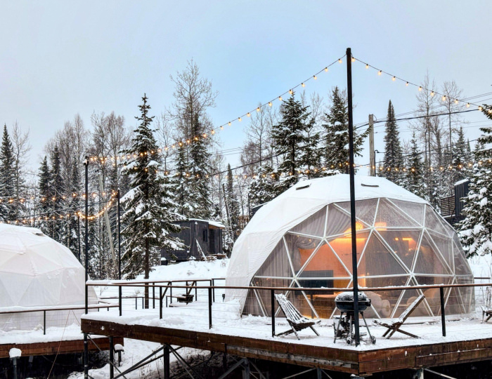 Глэмпинг Купольный отель Harmonia / Гармония Шерегеш