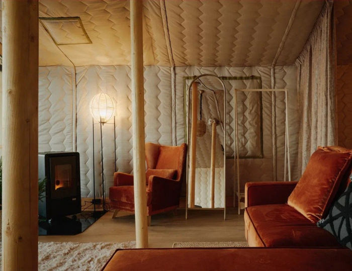 Лодж у озера с купелью - Lembo Glamping / Лембо Глэмпинг Васкелово