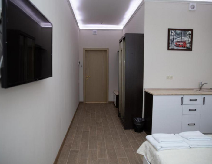 Номер стандарт с 1 двуспальной кроватью - Отель «Пирамида» Борисовка