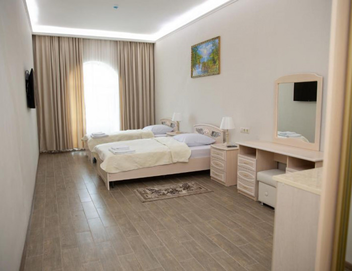 Номер улучшенный стандарт с 2 односпальными кроватями - Отель «Пирамида» Борисовка