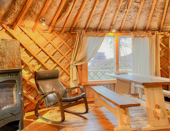 Юрта №1 - База отдыха «Юрта Эко Отель» Брикет