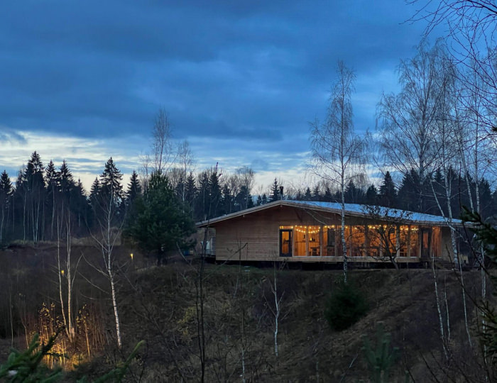 Коттедж премиум - База отдыха «Юрта Эко Отель» Брикет