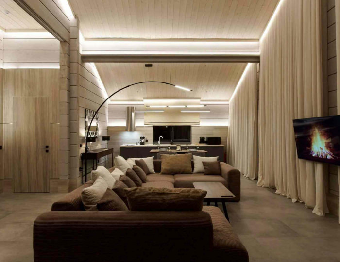 2-комнатное шале премиум - Загородный отель «ЗаВидное» Видное