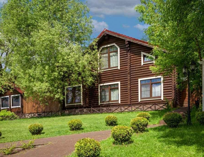 2-комнатный коттедж улучшенный с 2 двуспальными кроватями (мансарда) - Загородный отель «ЗаВидное» Видное