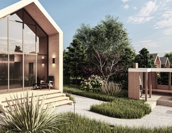 Лодж «M» с гриль-беседкой - Резиденция Wish Home Eco-Loudge Yahroma / Виш Хоум Яхрома