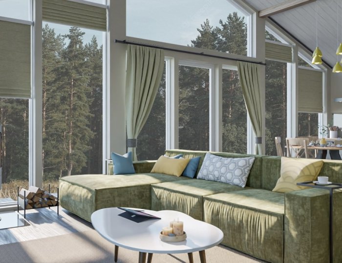 Лодж «M» с гриль-беседкой - Резиденция Wish Home Eco-Loudge Yahroma / Виш Хоум Яхрома