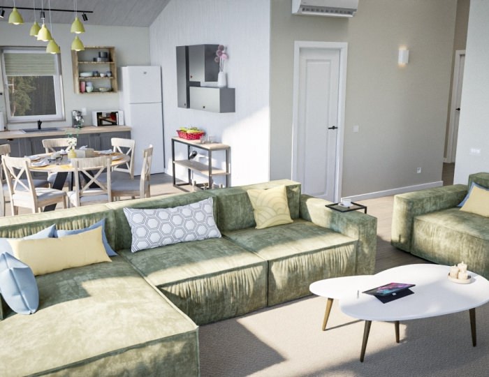 Лодж «M» с гриль-беседкой - Резиденция Wish Home Eco-Loudge Yahroma / Виш Хоум Яхрома