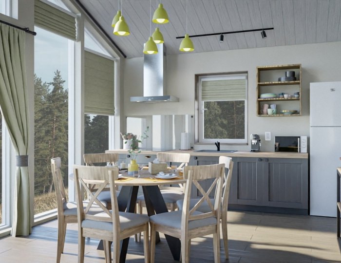 Лодж «M» с гриль-беседкой - Резиденция Wish Home Eco-Loudge Yahroma / Виш Хоум Яхрома