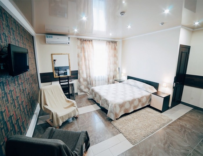 Джуниор Сюит с кроватью размера "king-size" ВИП - Гостиница «АВС» Пенза