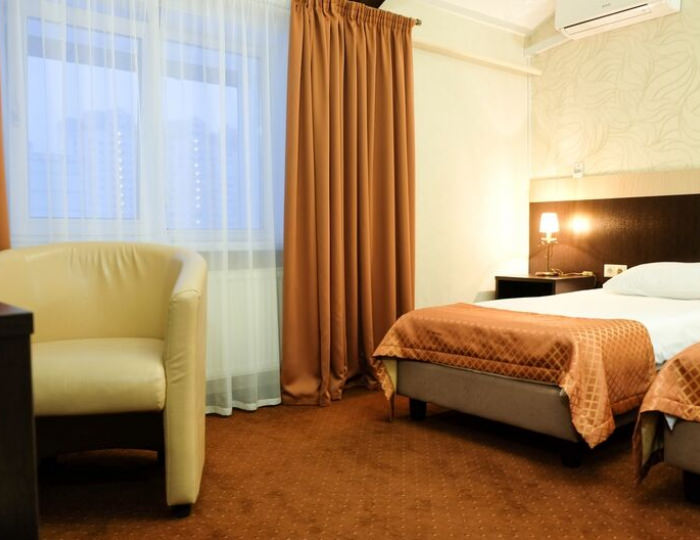 комфорт с 2 раздельными кроватями - Отель «Экипаж» Краснознаменск