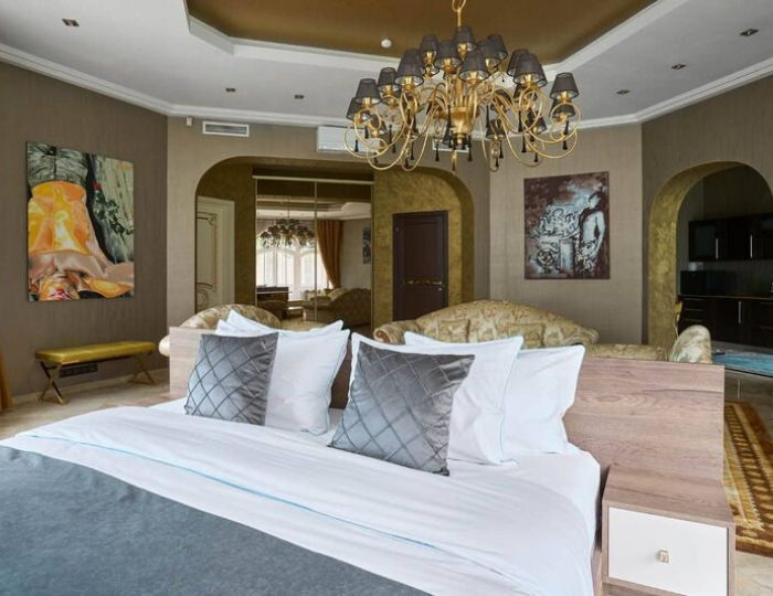 джуниор сюит с кухней - Отель «Малаховка Пэлас» Люберцы