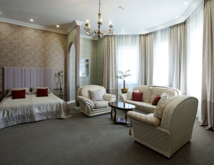 люкс 1-комнатный с джакузи - Отель «Богородск энд СПА» Ногинск