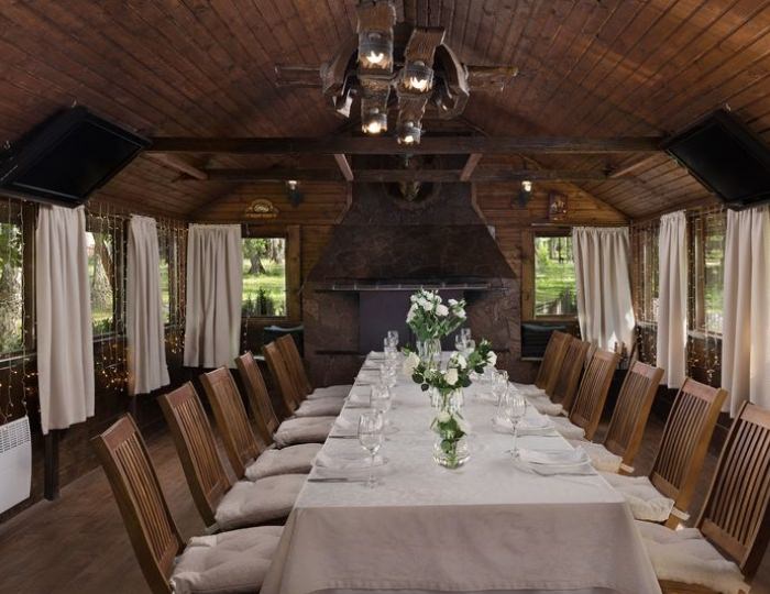 Банкетные залы - Отель «Фиш Пойнт Фэмили Резорт» Подольск