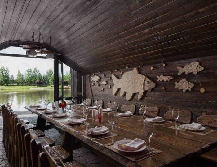 Банкетные залы - Отель «Фиш Пойнт Фэмили Резорт» Подольск