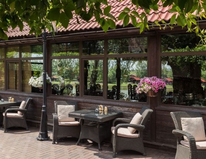 Рестораны и бары - Отель «Фиш Пойнт Фэмили Резорт» Подольск