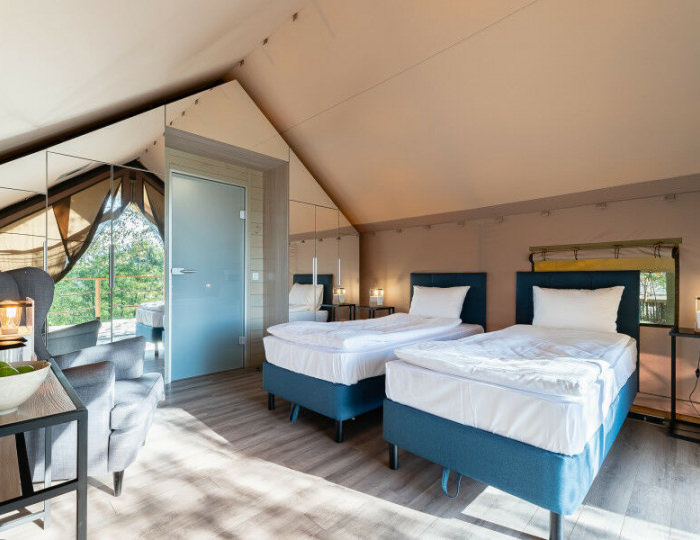 2-местный Глэмпинг-шатёр Ветер в кронах - Отель «Научно-творческая резиденция Чехов APi» Чехов