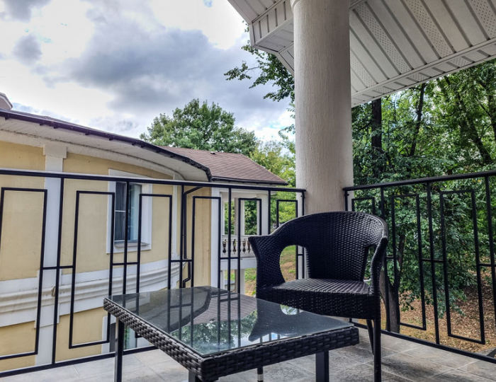 комфорт с двуспальной кроватью с балконом - Отель «Апарт Премиум» Щелково