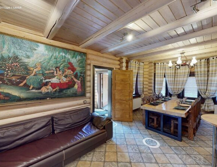 коттедж с баней и чаном - Отель «Клуб Барин» Протасово