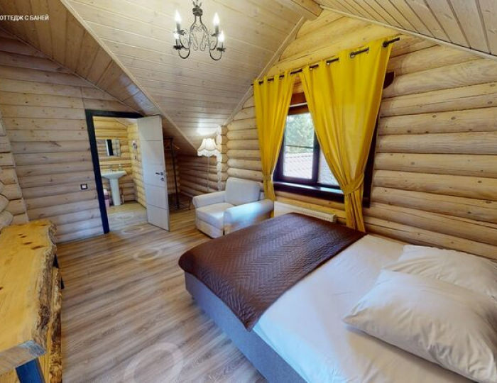 коттедж с баней и чаном - Отель «Клуб Барин» Протасово