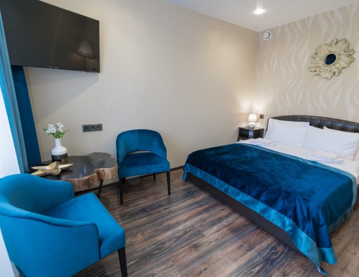 Номер люкс с 1 двуспальной кроватью - Отель Green Force / Грин Форс Кингисепп